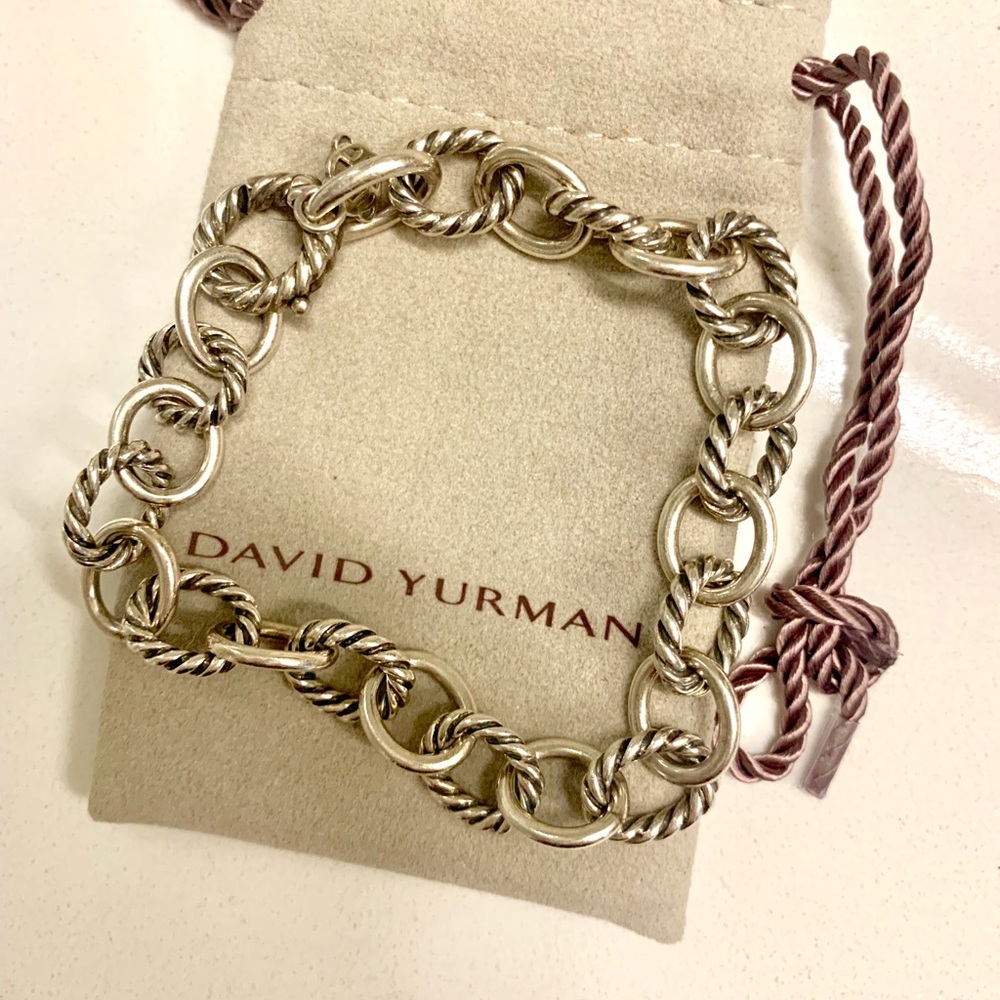 Authentic David Yurman chain link bracelet